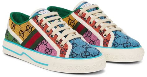 gucci colourful sneakers|sneakers Gucci original.